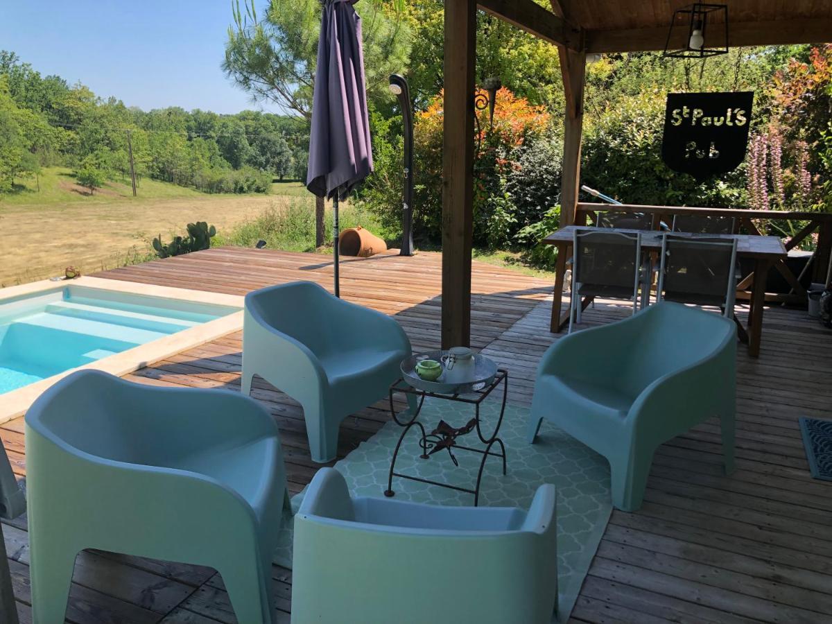Вилла Bellevue Saint-Paul-Lizonne Экстерьер фото